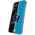 MLB Miami Marlins Split Galaxy S24 Plus Clear Case