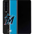 MLB Miami Marlins Split Galaxy Z Fold4 5G Skin