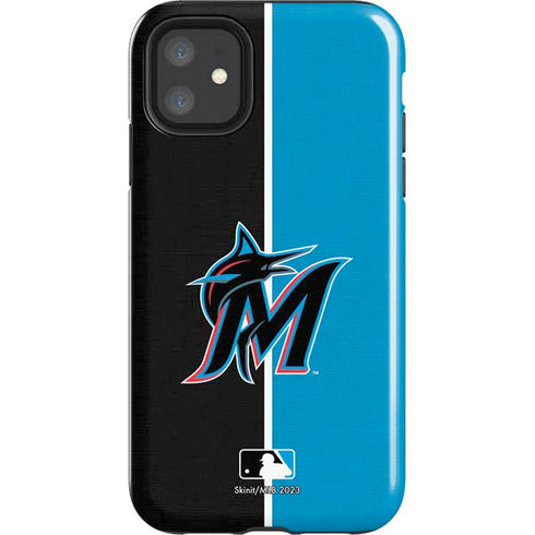 MLB Miami Marlins Split iPhone 11 Impact Case