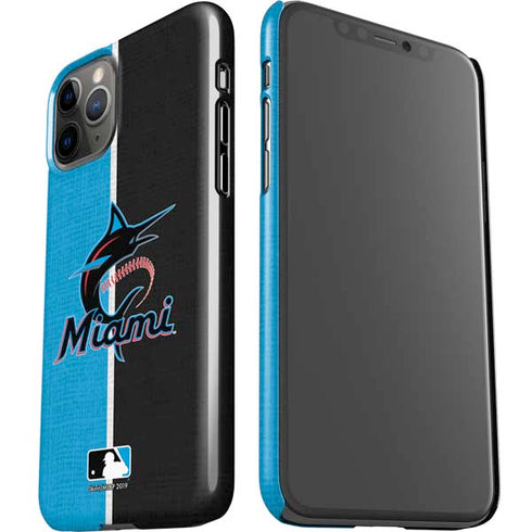 MLB Miami Marlins Split iPhone 11 Pro Lite Case