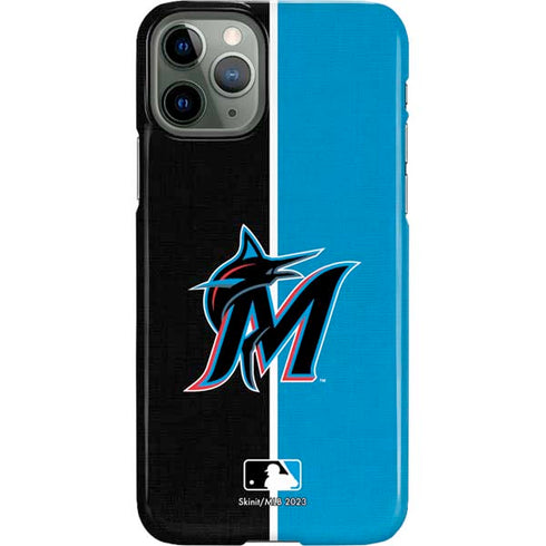 MLB Miami Marlins Split iPhone 11 Pro Lite Case