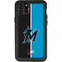 MLB Miami Marlins Split iPhone 11 Pro Max Waterproof Case