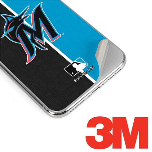 MLB Miami Marlins Split iPhone 11 Pro Skin