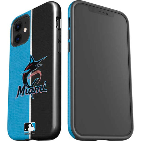 MLB Miami Marlins Split iPhone 12 Impact Case