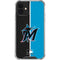 MLB Miami Marlins Split iPhone 12 Mini Clear Case