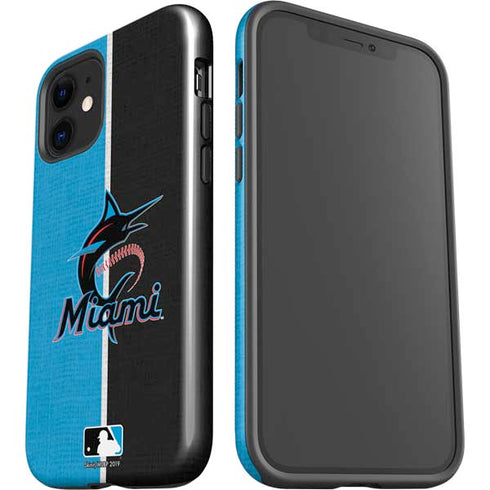 MLB Miami Marlins Split iPhone 12 Mini Impact Case