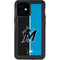 MLB Miami Marlins Split iPhone 12 Mini Waterproof Case