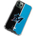 MLB Miami Marlins Split iPhone 12 Pro Clear Case