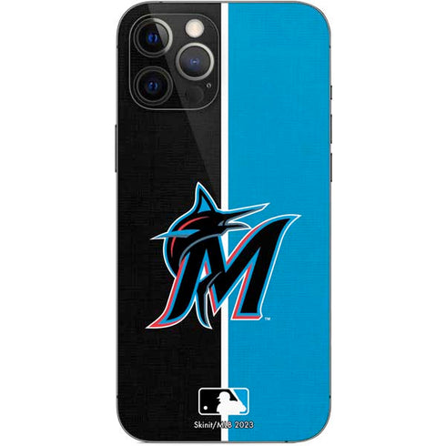MLB Miami Marlins Split iPhone 12 Pro Max Skin