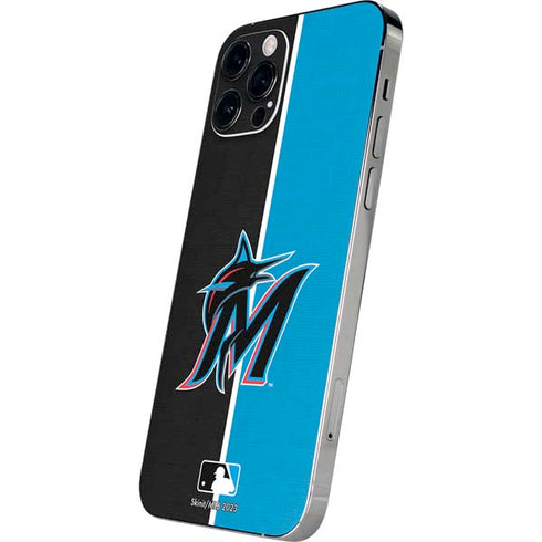 MLB Miami Marlins Split iPhone 12 Pro Max Skin