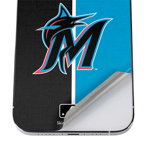 MLB Miami Marlins Split iPhone 12 Pro Max Skin