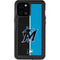 MLB Miami Marlins Split iPhone 12 Pro Max Waterproof Case