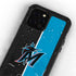MLB Miami Marlins Split iPhone 12 Pro Waterproof Case