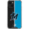 MLB Miami Marlins Split iPhone 13 Clear Case