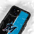 MLB Miami Marlins Split iPhone 13 Mini Waterproof Case