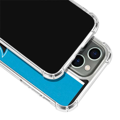 MLB Miami Marlins Split iPhone 13 Pro Clear Case