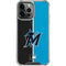 MLB Miami Marlins Split iPhone 13 Pro Max Clear Case