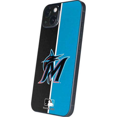 MLB Miami Marlins Split iPhone 14 Plus Skin