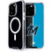 MLB Miami Marlins Split iPhone 14 Pro MagSafe Case