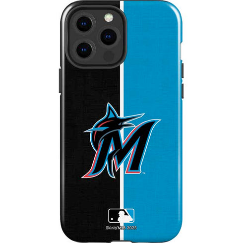 MLB Miami Marlins Split iPhone 15 Pro Max Impact Case
