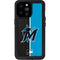 MLB Miami Marlins Split iPhone 14 Pro Max Waterproof Case