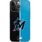 MLB Miami Marlins Split iPhone 14 Pro Skin
