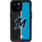 MLB Miami Marlins Split iPhone 15 Waterproof Case