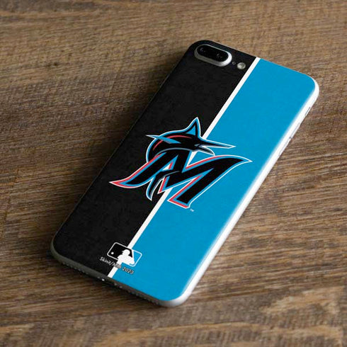 MLB Miami Marlins Split iPhone 8 Plus Skin