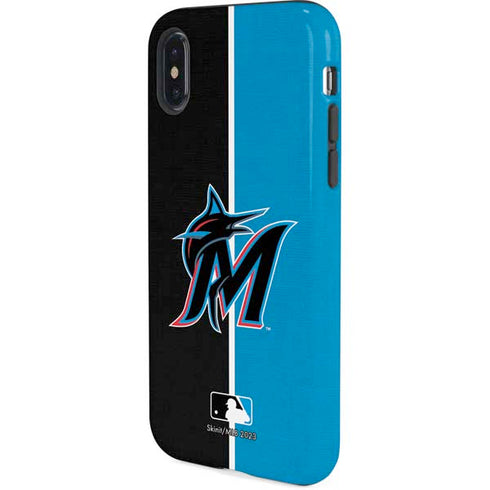 MLB Miami Marlins Split iPhone X Pro Case