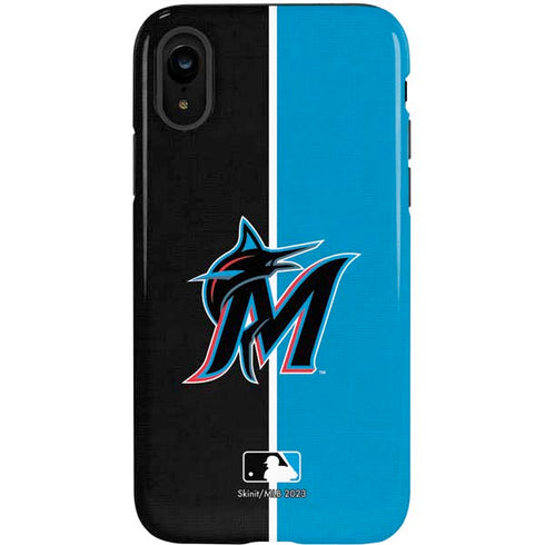 MLB Miami Marlins Split iPhone XR Pro Case