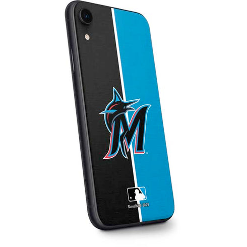 MLB Miami Marlins Split iPhone XR Skin