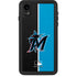 MLB Miami Marlins Split iPhone XR Waterproof Case