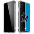 MLB Miami Marlins Split iPhone XS Max Clear Case