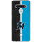 MLB Miami Marlins Split LG Stylo 6 Clear Case