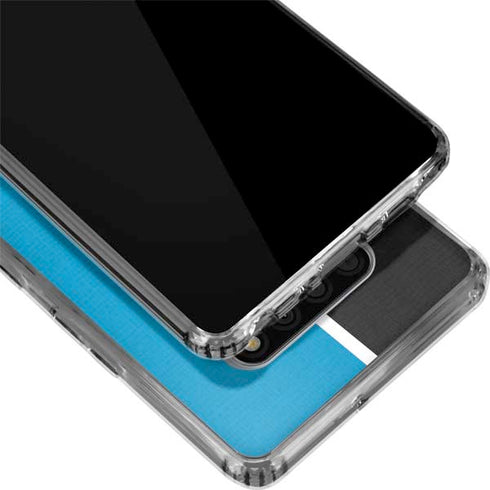 MLB Miami Marlins Split LG Stylo 6 Clear Case