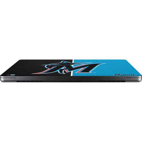 MLB Miami Marlins Split MacBook Pro 14in (2021-24) Skin
