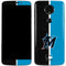 MLB Miami Marlins Split Moto E5 Plus Skin