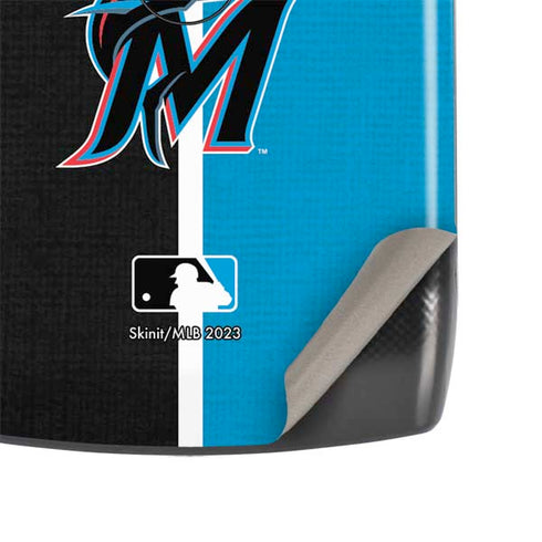 MLB Miami Marlins Split Motorola RAZR Skin