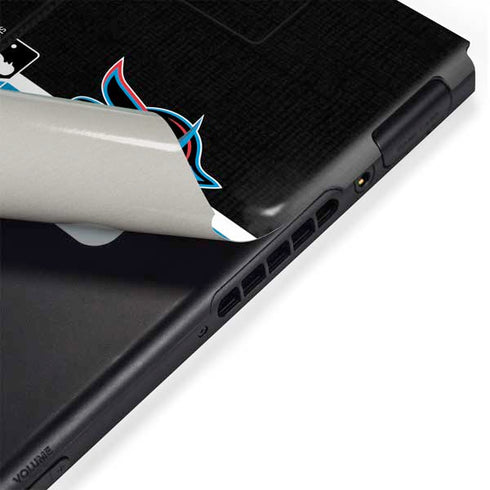 MLB Miami Marlins Split Nintendo Switch Bundle Skin