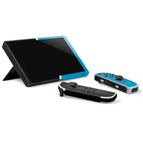 MLB Miami Marlins Split Nintendo Switch OLED (2021) Skin