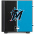 MLB Miami Marlins Split NZXT H510 Compact ATX Mid-Tower Case Skin