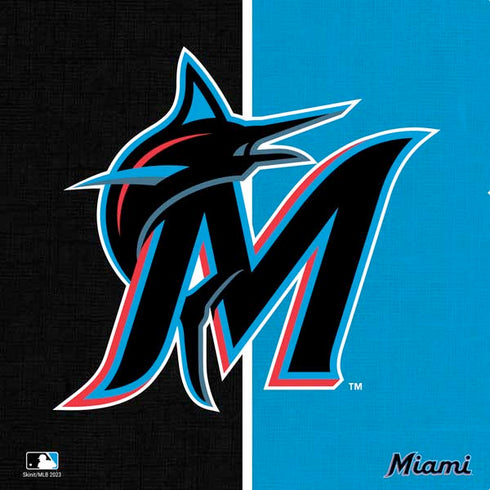 MLB Miami Marlins Split PS4 Slim Skin