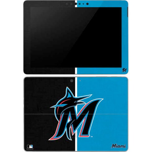 MLB Miami Marlins Split Surface Go Skin
