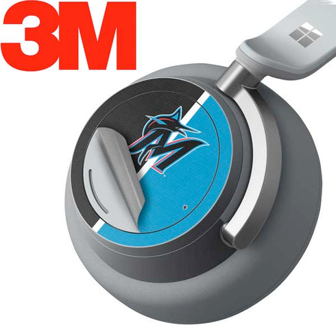 MLB Miami Marlins Split Surface Headphones Skin