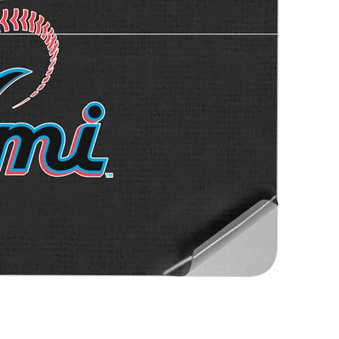 MLB Miami Marlins Split Surface Laptop Studio Skin