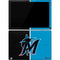 MLB Miami Marlins Split Surface Pro 7 Skin