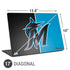 MLB Miami Marlins Split Universal Laptop 17in (13.8 x 10in) Skin