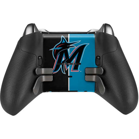 MLB Miami Marlins Split Xbox Elite Wireless Controller Series 2 Skin