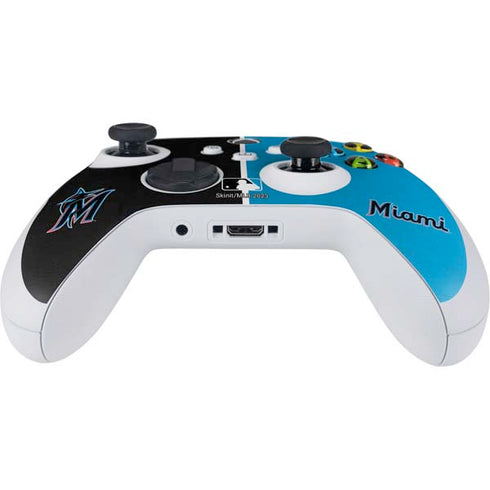 MLB Miami Marlins Split Xbox Series S Controller Skin