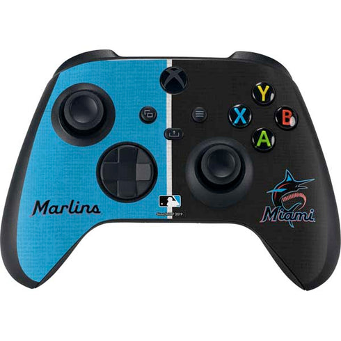MLB Miami Marlins Split Xbox Series X Bundle Skin